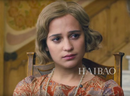 艾丽西卡·维坎德 (Alicia Vikander)《丹麦女孩》剧照