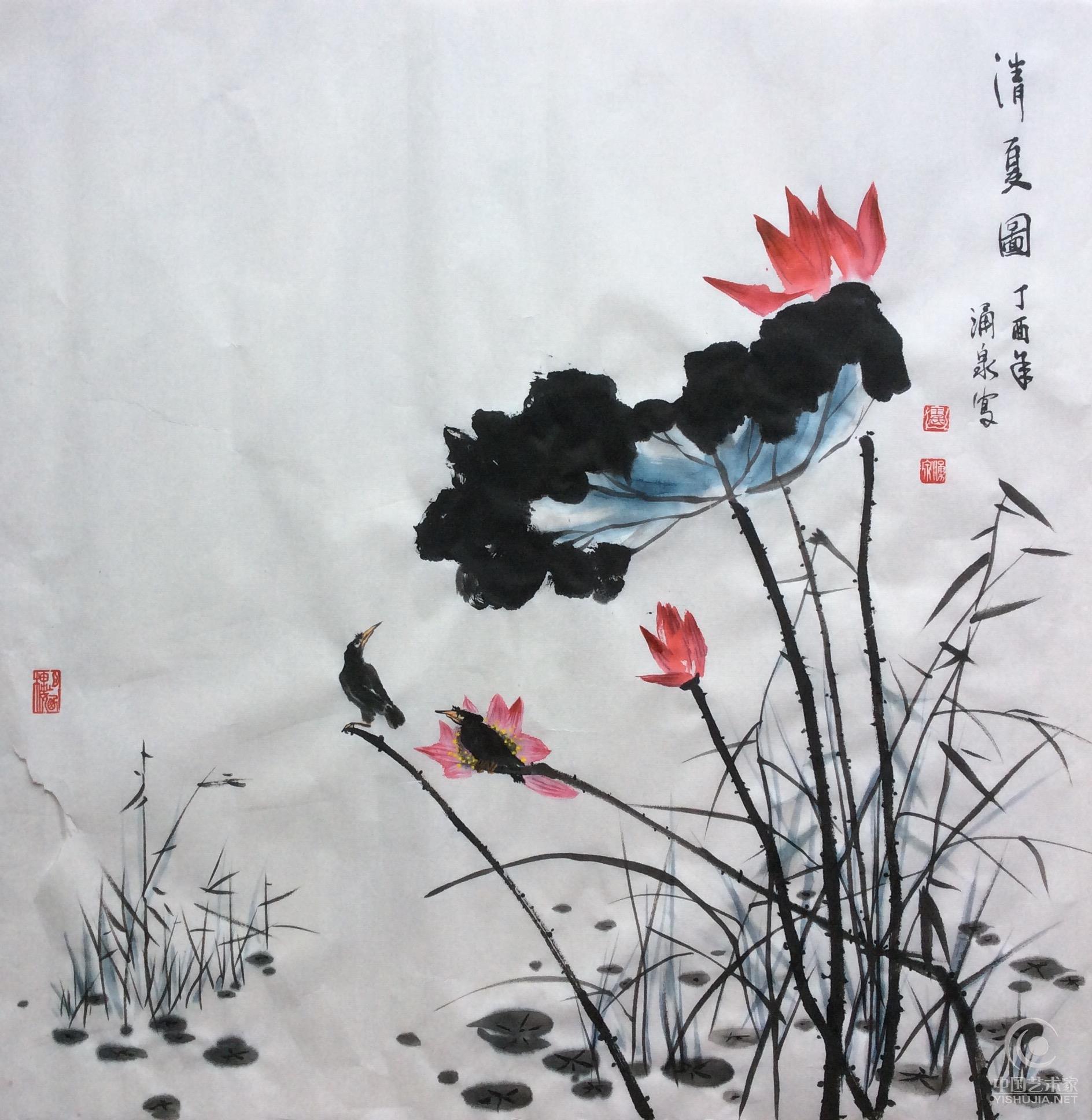 著名画家王涌泉国家一级美术师作品展示