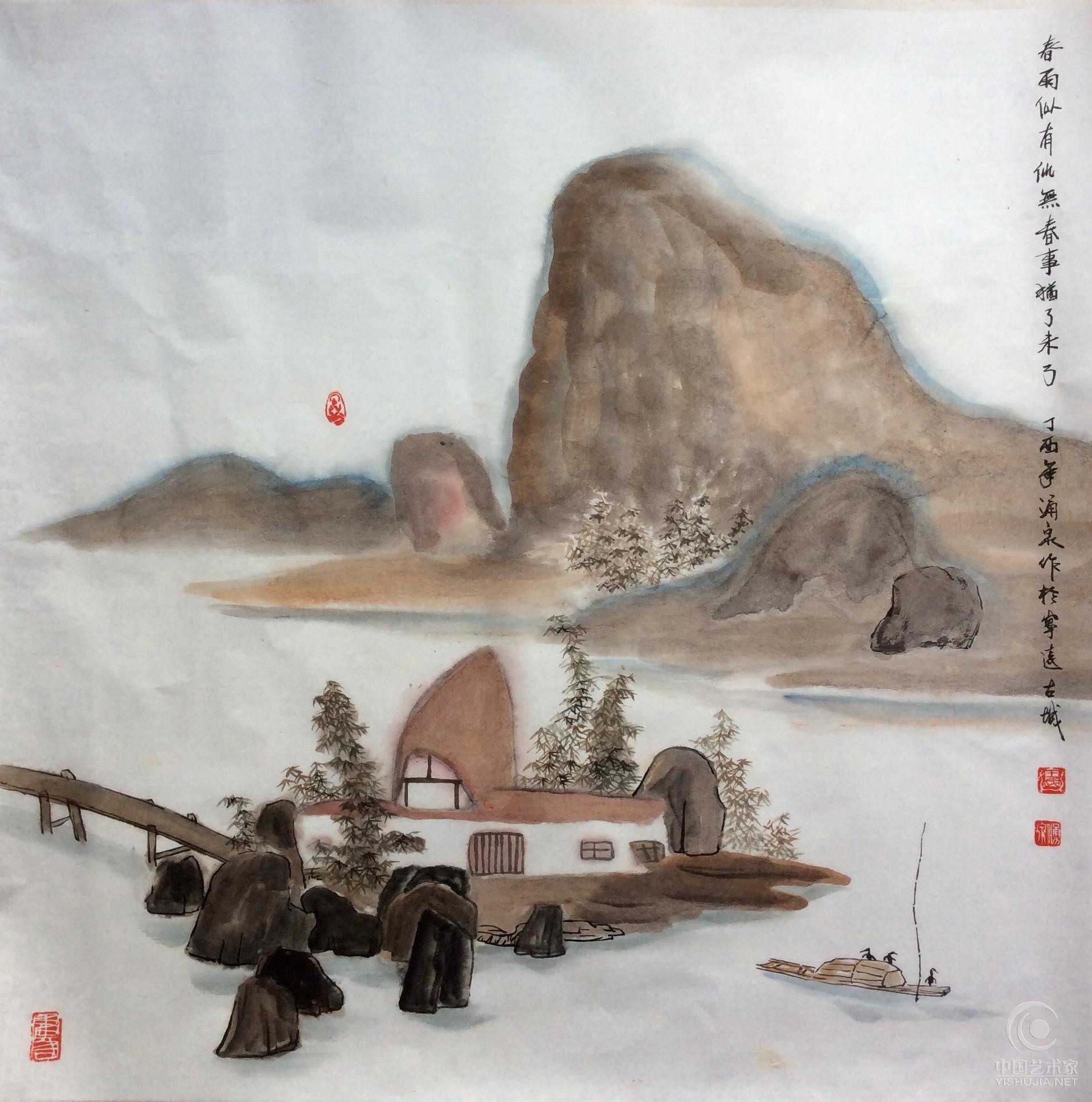 著名画家王涌泉国家一级美术师作品展示