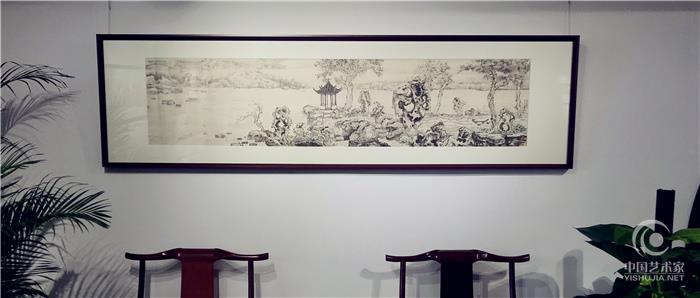 孙霖「叠山理水」国画展在之江美术馆盛启