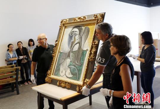 毕加索真迹长沙开箱 22位欧洲艺术家作品月底展出